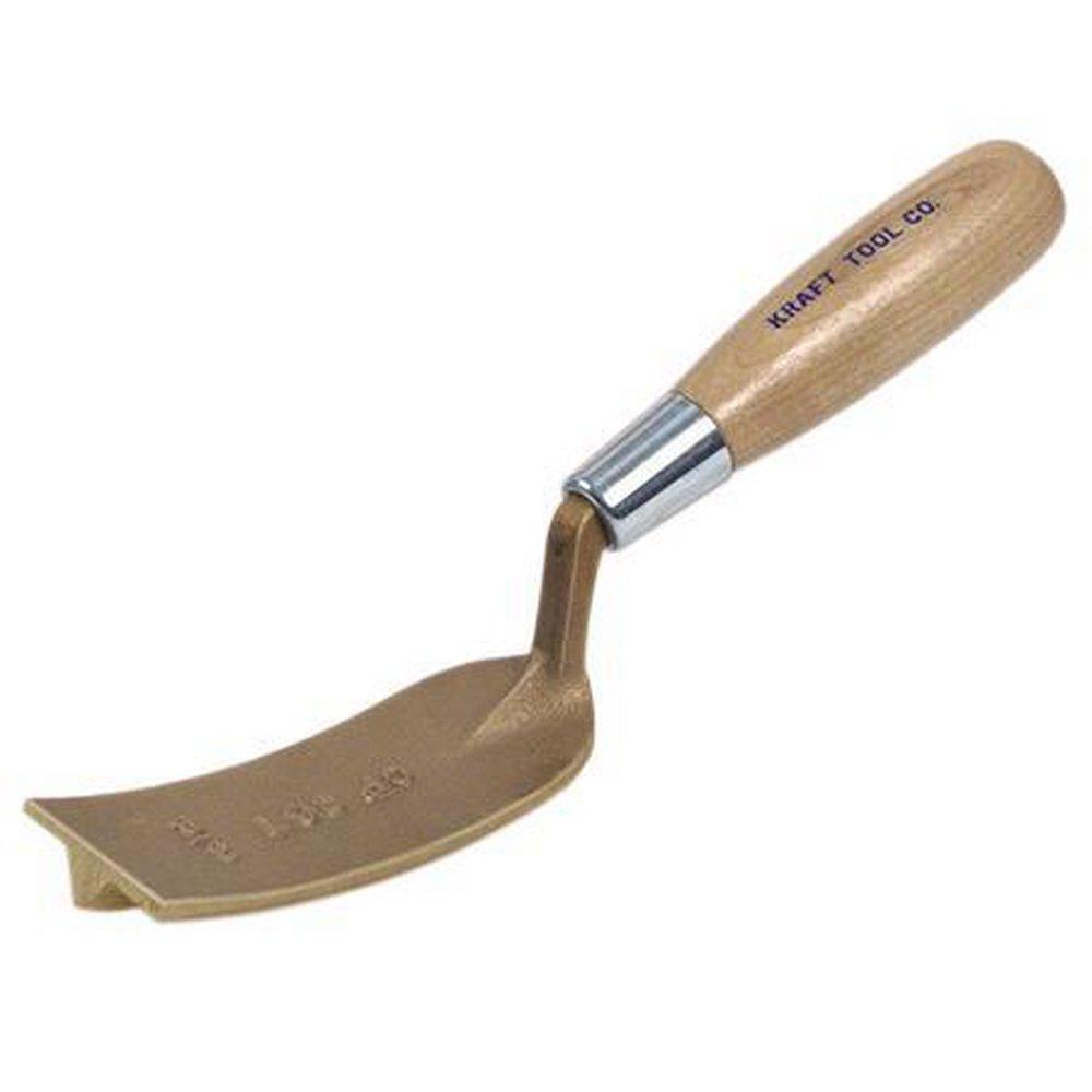 Kraft Tool Company Unlacquered Polished Brass 1-3/4 in. Bronze Rocker Groover 