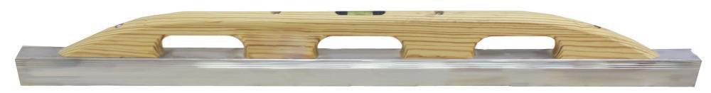 Kraft Tool Company 4-3/4 x 2 in. Straightedge with Level Vial Handle 