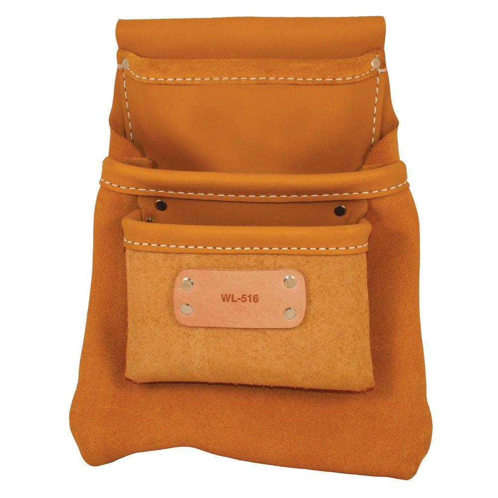 Kraft Tool Company 3-Pocket Nail Bag 