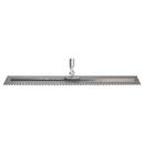 24 x 5 in. Stainless Steel Multi-Trac with 1-1/2 in. Spacing and Threaded Bracket