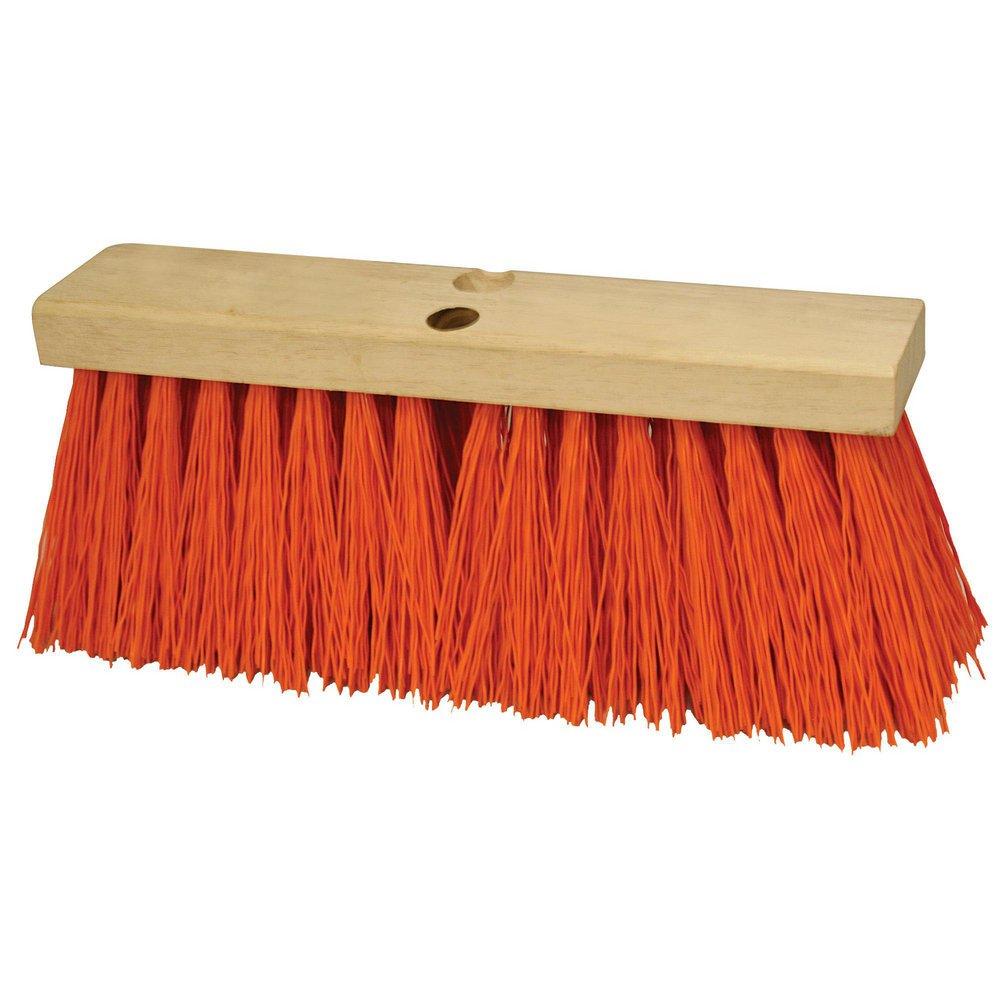 Kraft Tool Company Orange Heavy Duty Sweeping Broom Head in Orange 