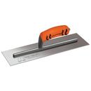 Kraft Tool Company Champagne Bronze 4 in. Gunite Trowel with ProForm Soft Grip Handle 