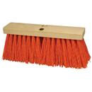 24 in. Heavy Duty Sweeping Broom Head in Orange