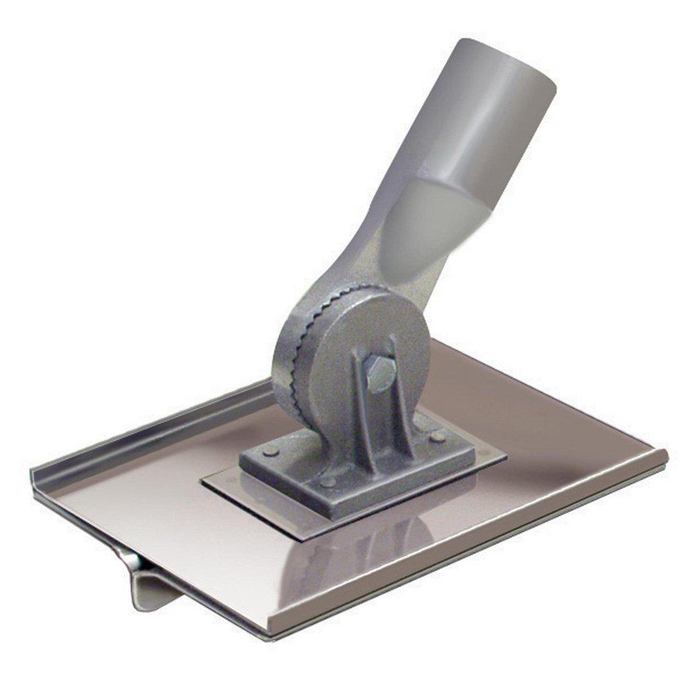 Kraft Tool Company Satin Brass 3-1/2 in. Walking Groover with Threaded Socket Bracket 
