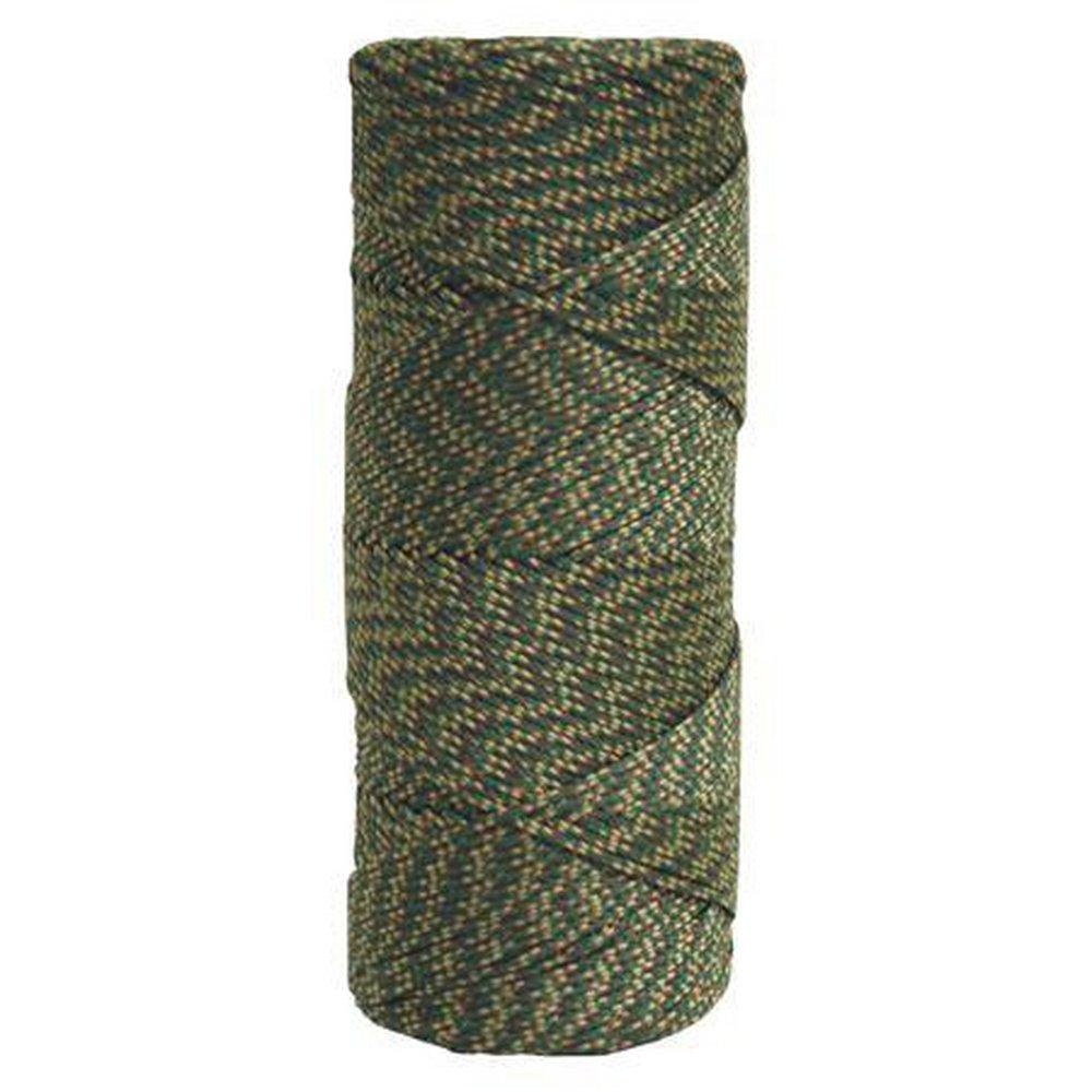 Kraft Tool Company Green/Gold/Brown 250 ft. Tube Braided Nylon Line 