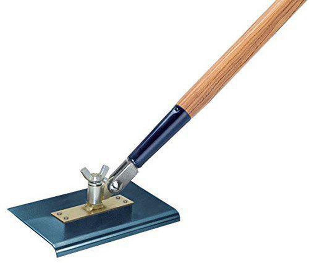 Kraft Tool Company Blue 8 in. All-Angle Steel Walking Edger with 1/4 in. Radius 