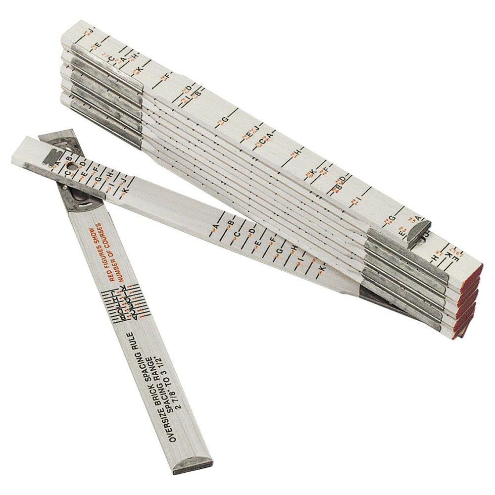 Kraft Tool Company Brick Mason Ruler 