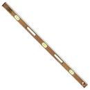 Kraft Tool Company Mahogany Mahogany Wood I-Beam Level 