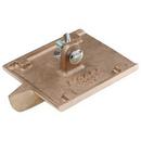 Kraft Tool Company Black 4-1/2 x 5/8 in. Bronze Walking Groover with 1/4 in. Radius 