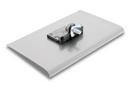 Kraft Tool Company Blue 14 in. 2-Way Steel Walking Edger with 3/8 in. Radius 