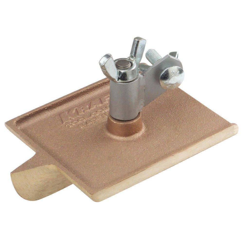 Kraft Tool Company Black 4-1/2 x 3/4 in. Bronze Walking Groover with 3/8 in. Radius and Swivel Bracket 