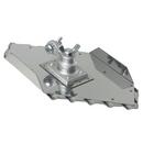 Kraft Tool Company Satin Nickel 5-1/2 in. Safety Ramp Walking Left Groover with 1-1/2 in. Spacing 