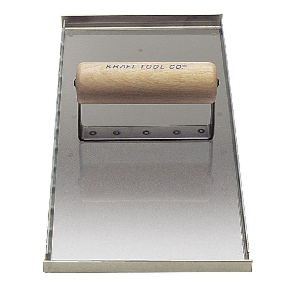 Kraft Tool Company Polished Chrome 5-1/2 in. Safety Ramp Walking Straight Groover with 1 in. Spacing 