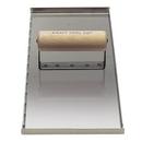 Kraft Tool Company Polished Chrome 5-1/2 in. Safety Ramp Walking Straight Groover with 1 in. Spacing 