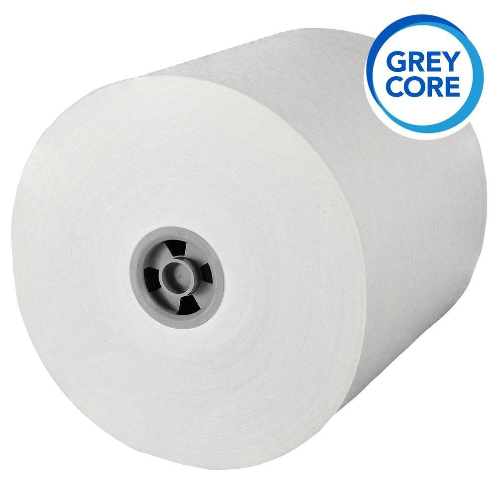 Scott&reg; White Hard Roll Towel (Case of 6) 