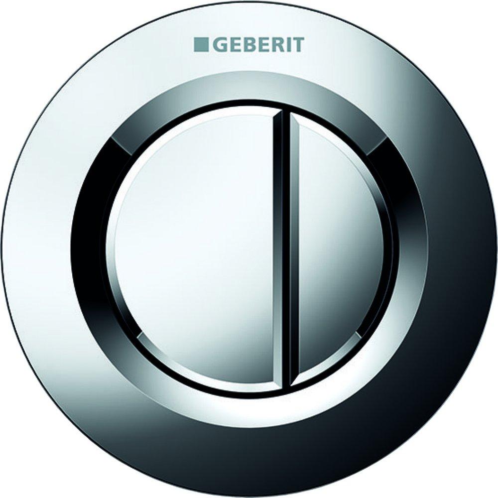 Geberit Polished Chrome Pneumatic Flush Button 