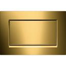 Actuator Flush Plates in Polished Gold