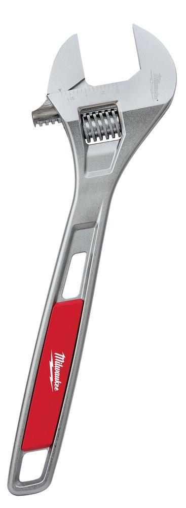 Milwaukee&reg; Silver Adjustable Wrench 