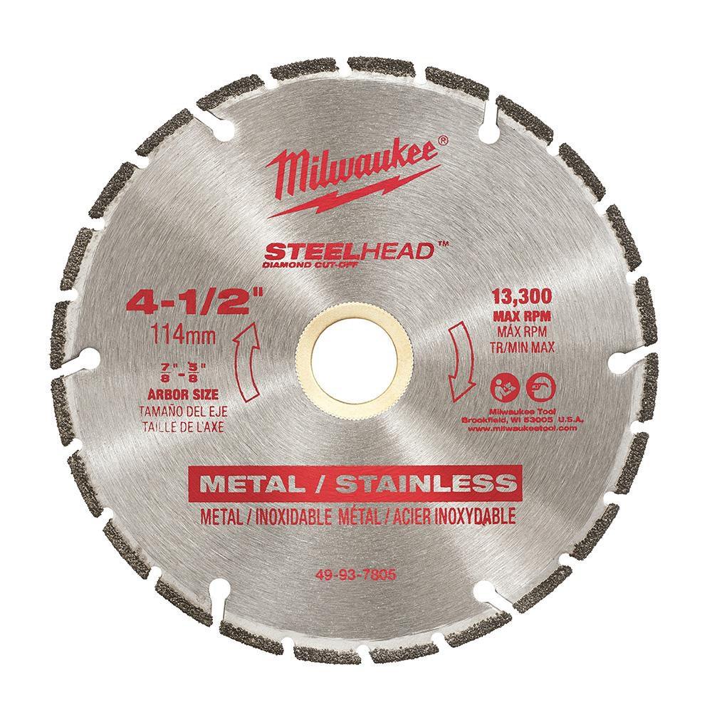 Milwaukee® Silver Steel Cut-off Saw Blade 