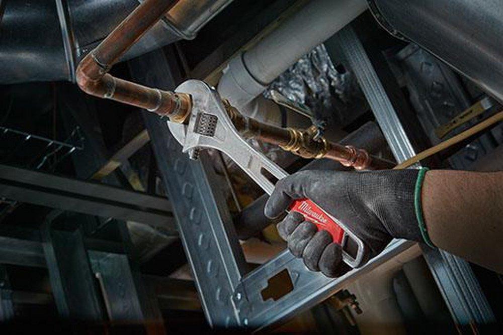 Milwaukee® Silver Adjustable Wrench 