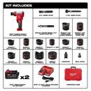 Milwaukee&reg; Red Cordless 6T Knockout Tool Kit 