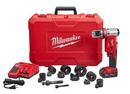 Milwaukee&reg; Red Cordless 6T Knockout Tool Kit 