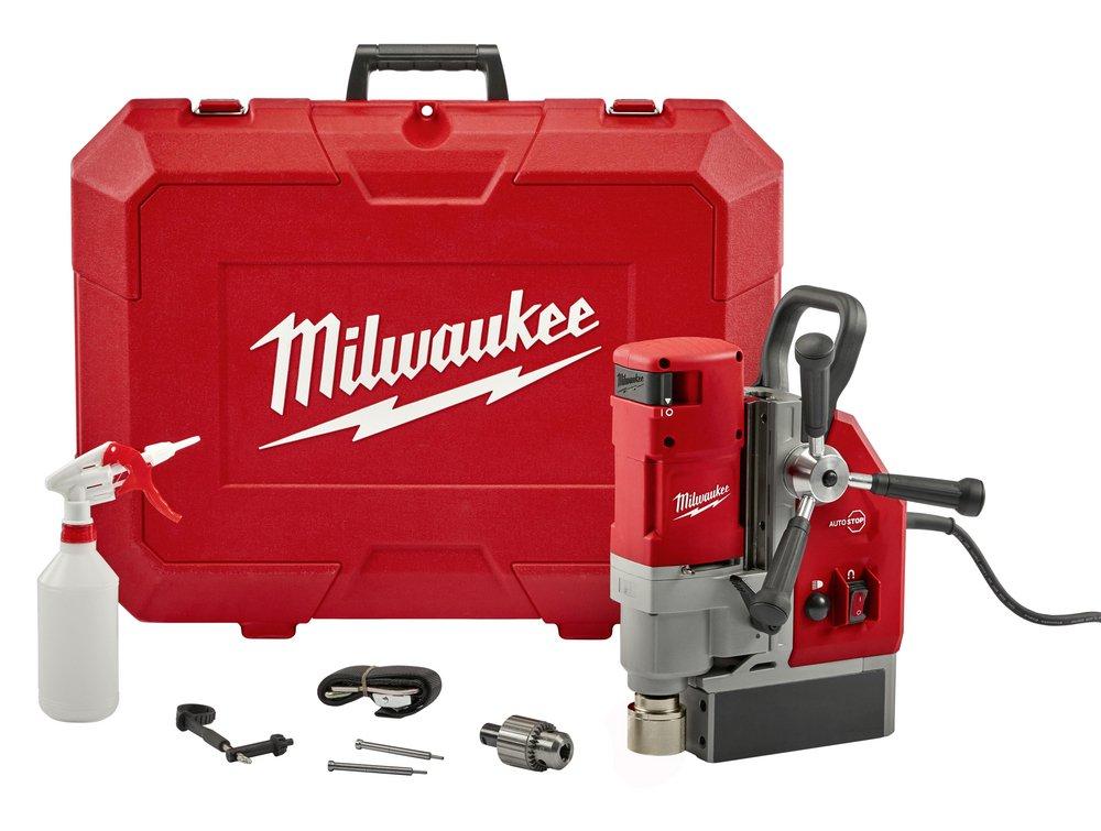 Milwaukee® Black Electromagnetic Drill Kit 