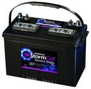 Liberty Pumps Black 105A Wet Cell Deep Cycle Marine Battery 