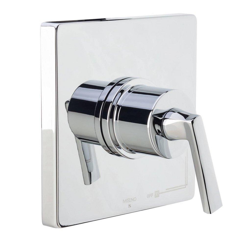 Miseno Polished Chrome Pressure Balancing Valve Trim Only with Single Lever Handle 