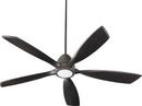 Quorum International Oiled Bronze 56 in. 24W 5-Blade LED Ceiling Fan 