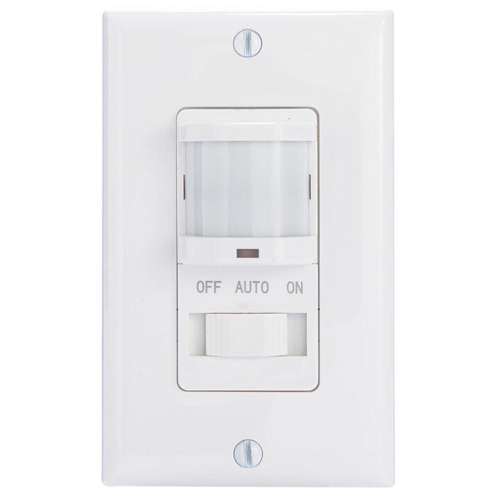 Intermatic White Occupancy Sensor with Slide 