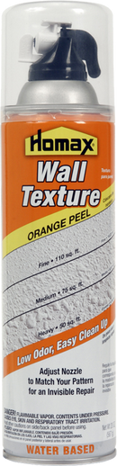 Homax White Water-Based Aerosol Spray in White and Grey 