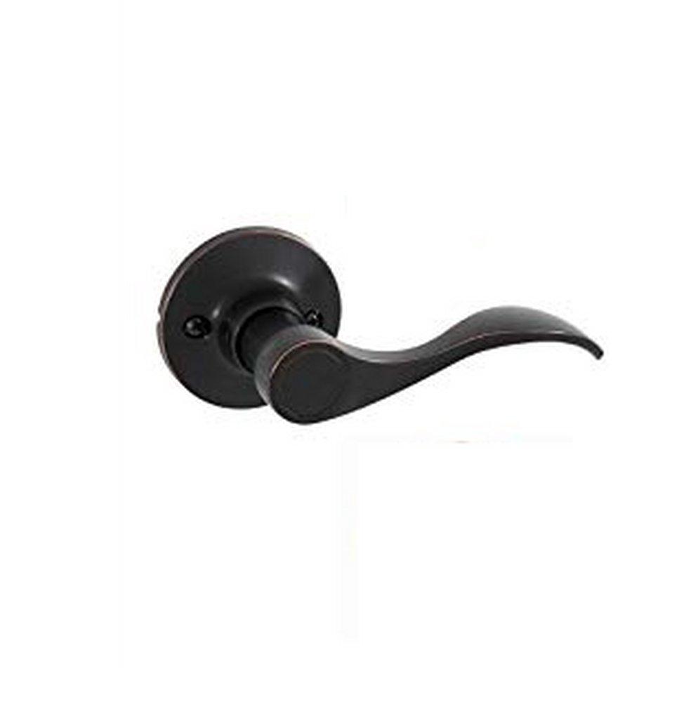 Weslock National Oil Rubbed Bronze Knob Set with Right Lever Handle 