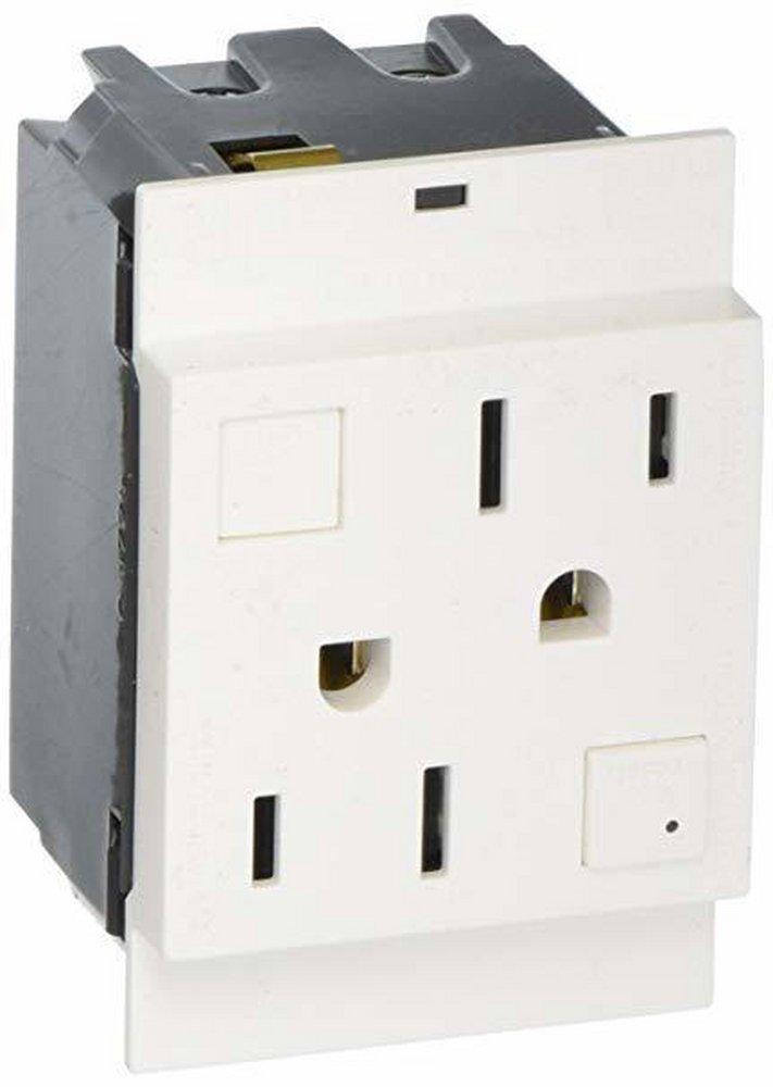 Pass & Seymour White GFCI Outlet 