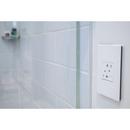 Pass & Seymour Gloss White 5-13/100 x 3-9/20 in. Plastic Wall Plate 