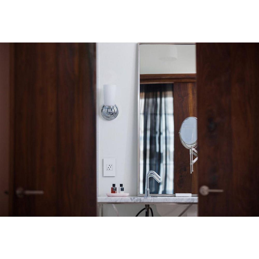 Pass & Seymour Gloss White 5-13/100 x 3-9/20 in. Plastic Wall Plate 