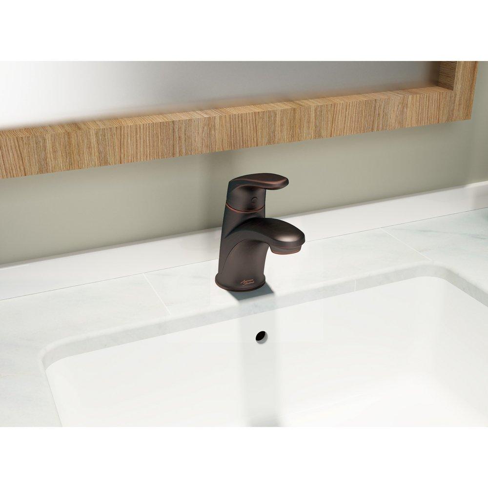 American Standard Legacy Bronze Single Handle Centerset Bathroom Sink Faucet 