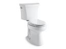 KOHLER White 1.6 gpf Elongated Two Piece Toilet 