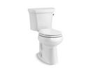 KOHLER White 1.28 gpf Round Two Piece Toilet 