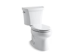 1.6 gpf Elongated Two Piece Toilet in White