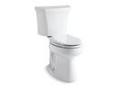 KOHLER White 1.6 gpf Elongated Two Piece Toilet 