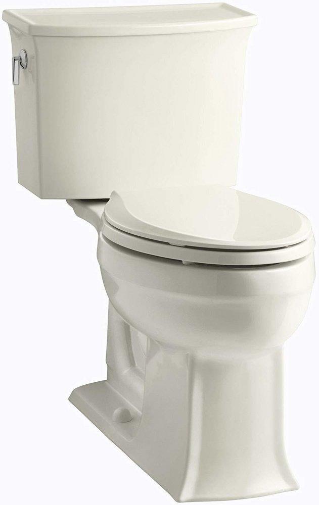 KOHLER Biscuit 1.28 gpf Elongated Two Piece Toilet 