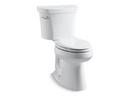 KOHLER White 1.28 gpf Elongated Two Piece Toilet 