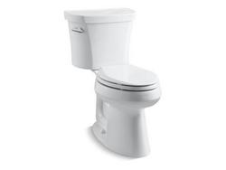 1.28 gpf Elongated Two Piece Toilet in White
