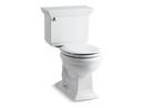 KOHLER White 1.28 gpf Round Two Piece Toilet 
