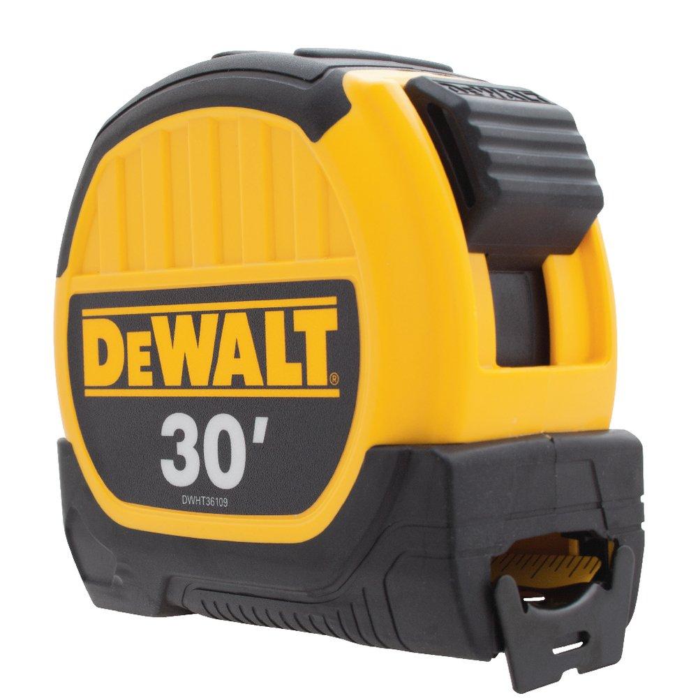 DEWALT Yellow Tape Measure in Yellow with Black 