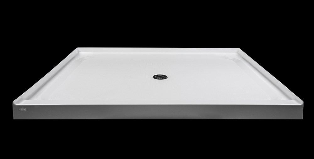 JACUZZI® White 60 in. Rectangle Shower Base 