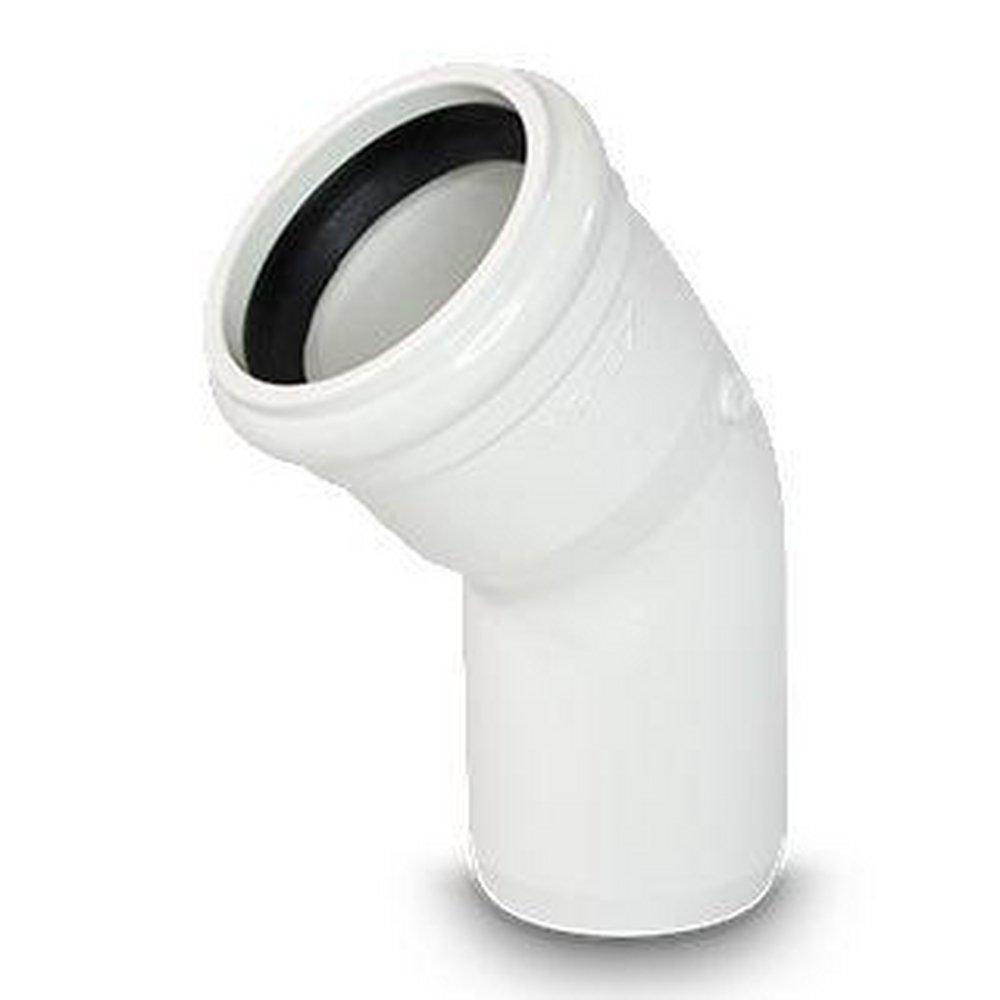MultiFittings Corporation 4 in. Gasket x Spigot CIOD Straight PVC 45 Degree Elbow for C900 Pipe