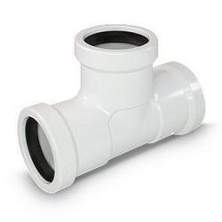 4 in. Barbed PVC SDR 18 Sewer Tee