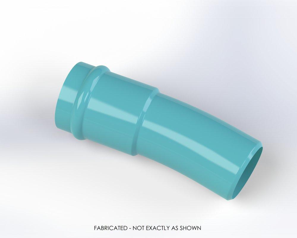 Multi-Fittings Corporation Blue 6810-08032 8 11.25 ELL SPXG D 